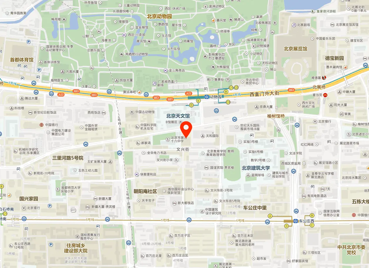 北矿金融科技大厦地图位置